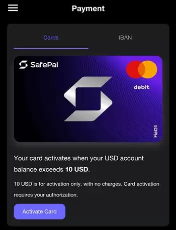 SafePal+Fiat24联名银行卡介绍及申请开户教程