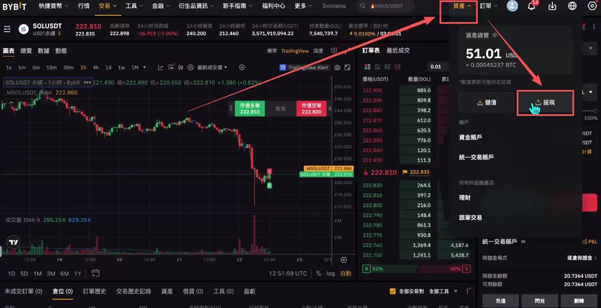 Bybit（电脑版/网页版）交易所充值和提现操作方法_图20