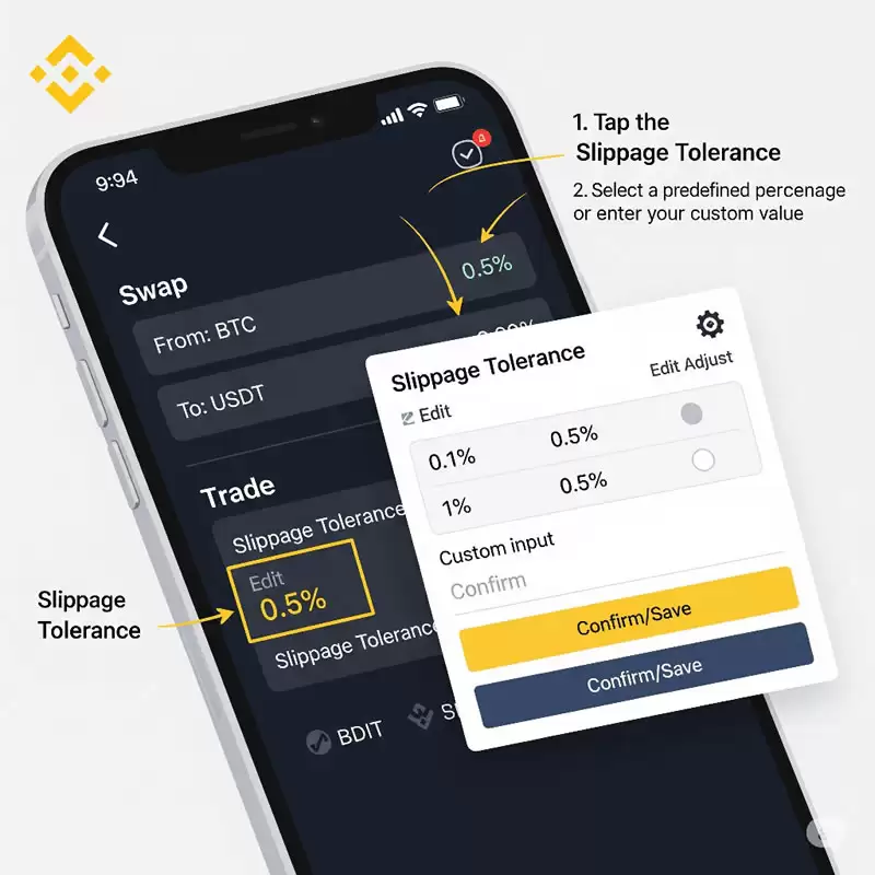 什么是滑点？如何在币安APP调整滑点？