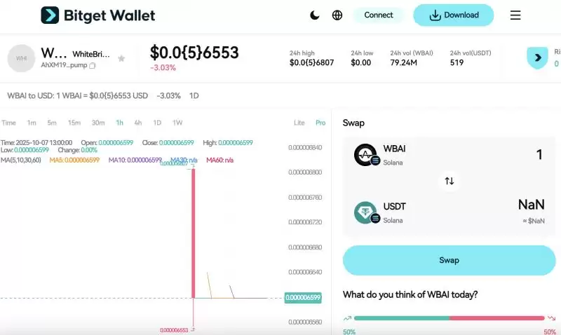 币安Alpha即将上线的WhiteBridge(WBAI)币