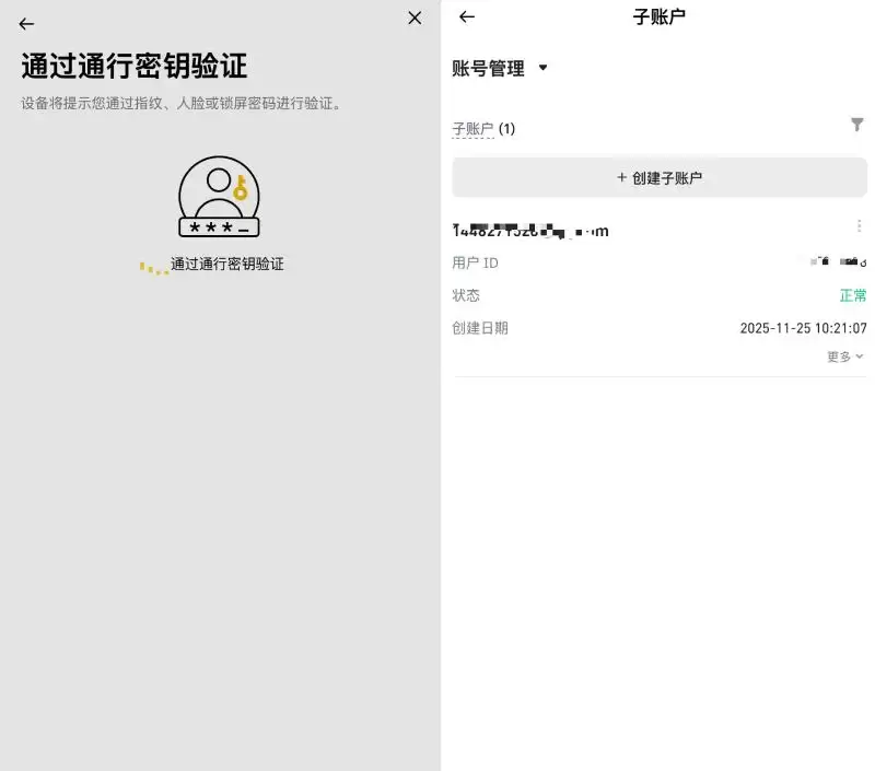 币安子帐户介绍