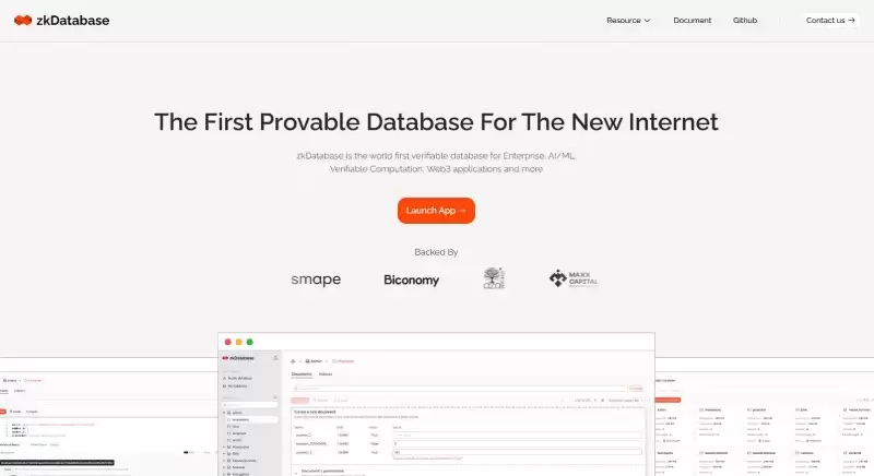 Orochi Network产品zkDatabase