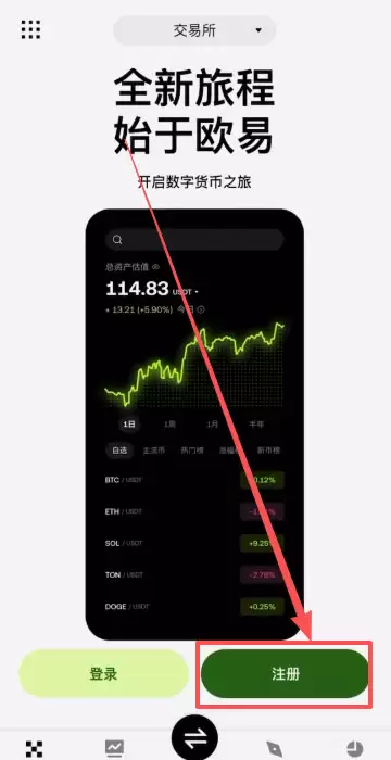 OU易Web3wallet注册以及OU易okx和web3wallet之间互转USDT教程