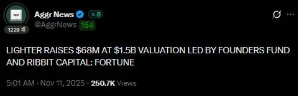 Lighter TGE 在即：多少估值才算合理？_图4