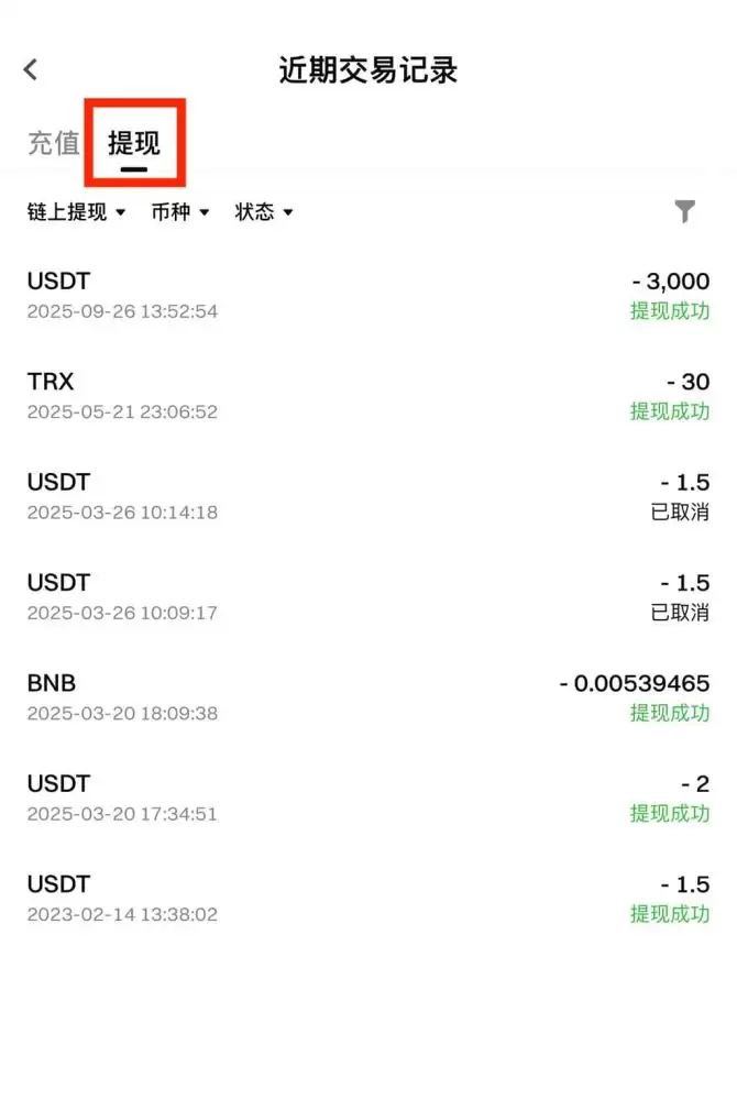 Gate链上充值和提现