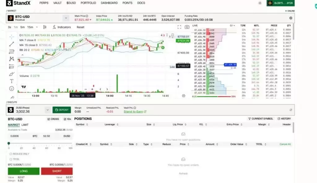 StandX主网上线！ Alpha到主网积分赛季解析