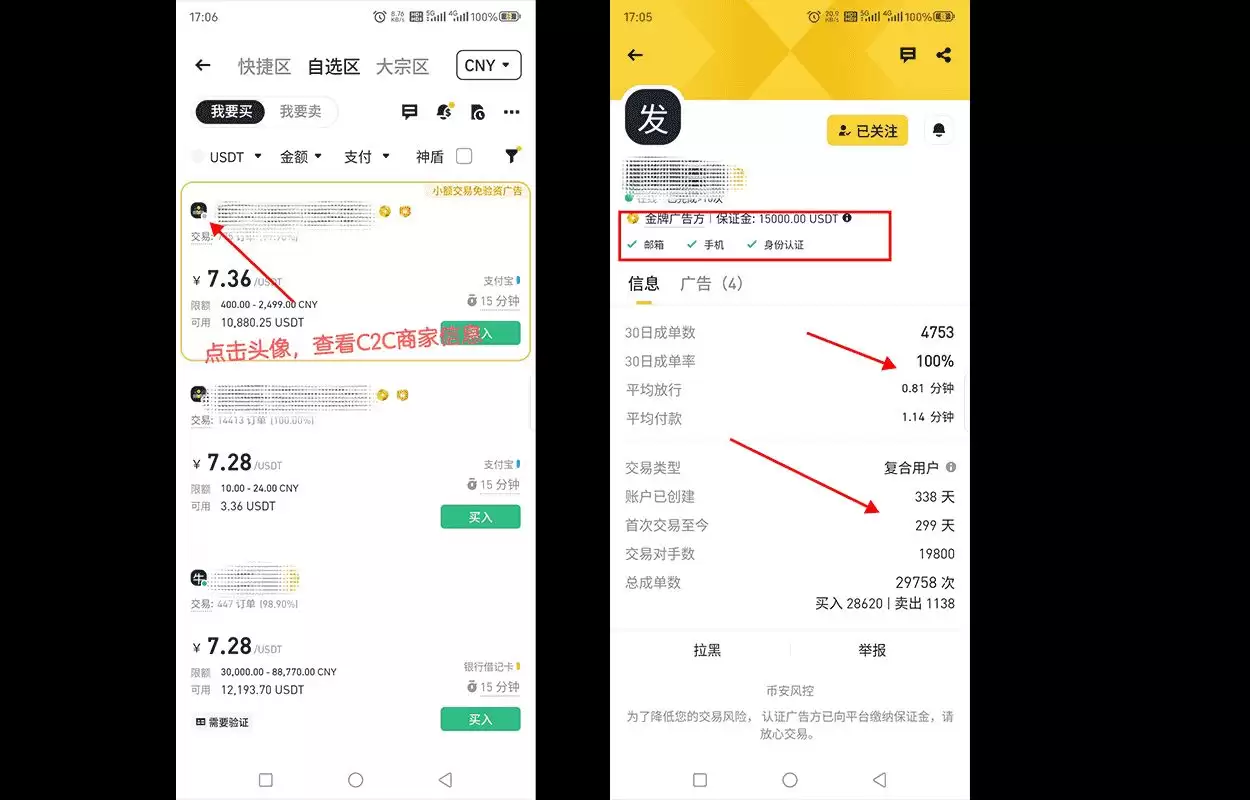 币安如何安全出入金？币安C2C出入金完整流程
