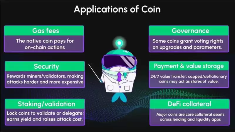 加密货币中的币和代币的区别