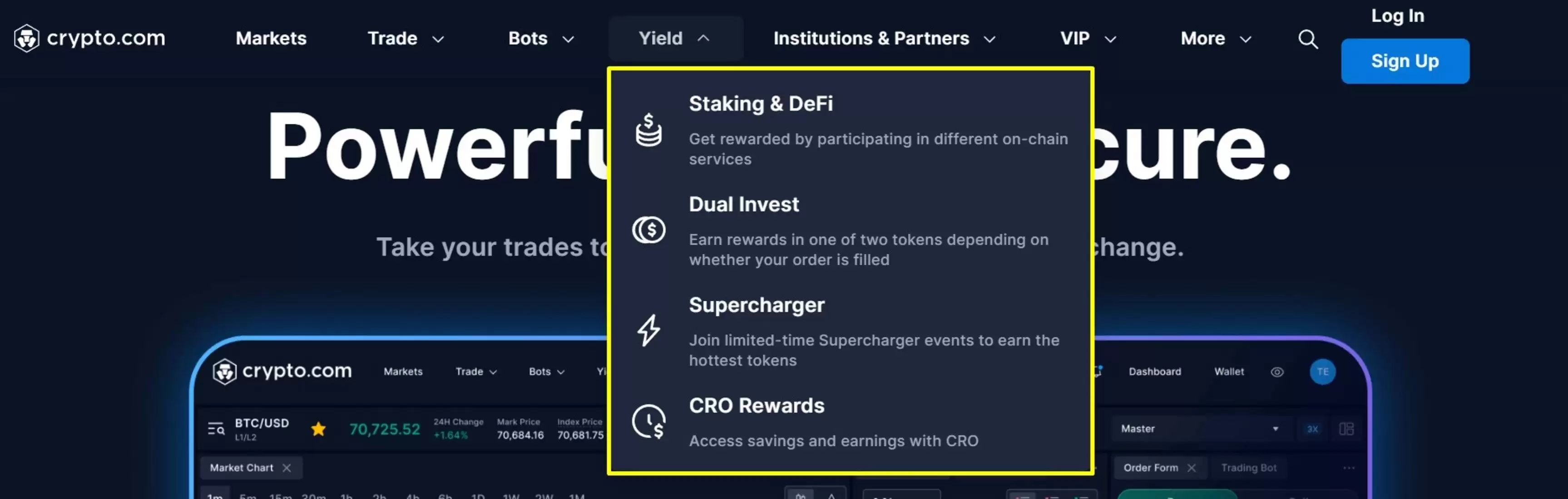 MEXC 与 Crypto.com :功能、交易费用、安全性对比（2025年）