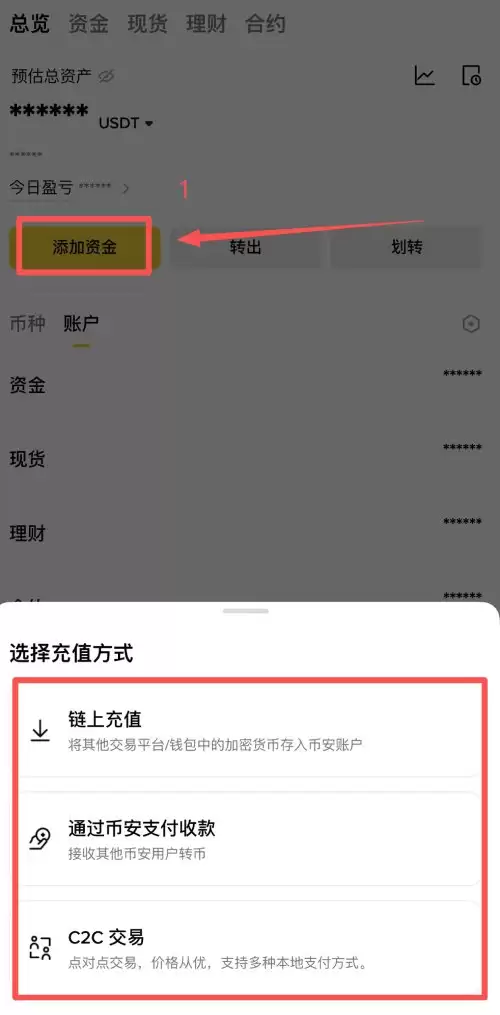 币安交易所入金教学