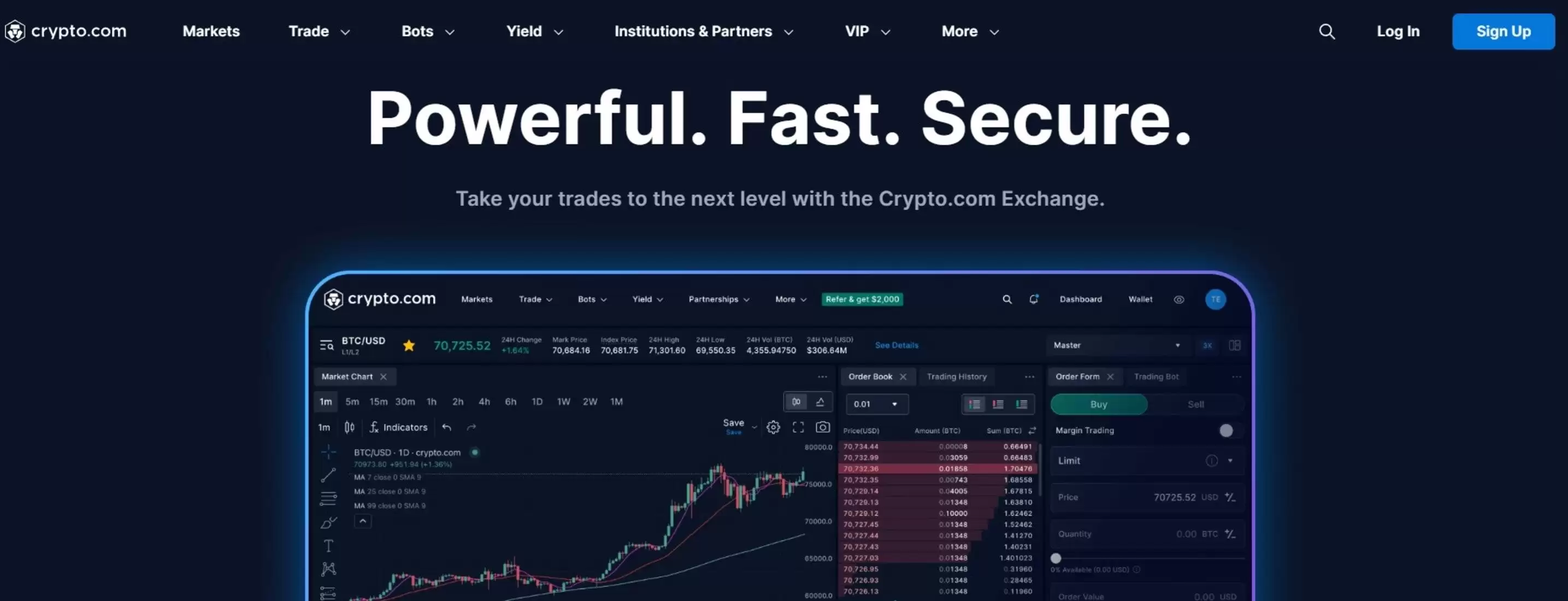MEXC 与 Crypto.com :功能、交易费用、安全性对比（2025年）