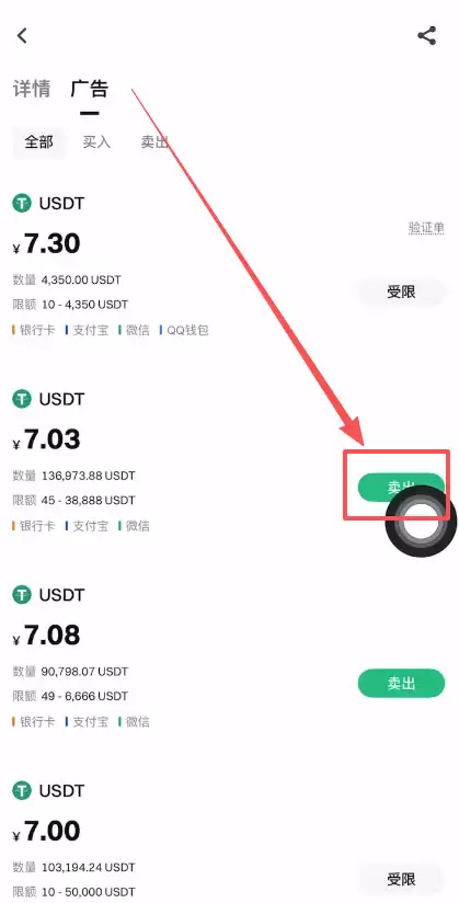 如何在Gate交易所卖出USDT提现到银行卡？_图4
