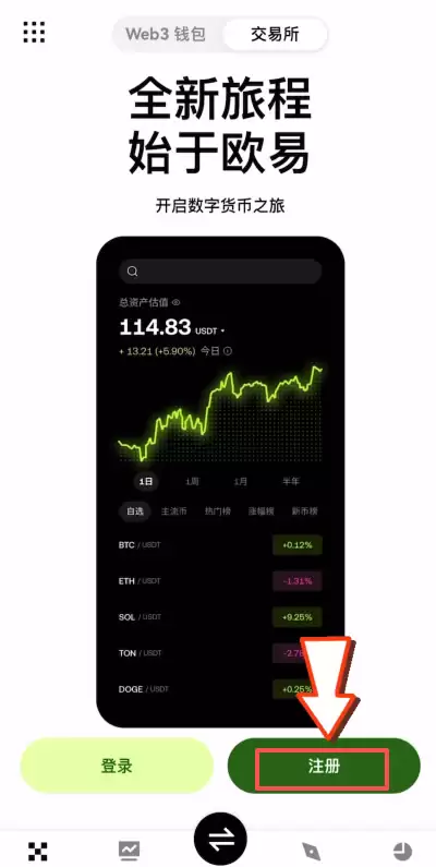 第一步：账户注册