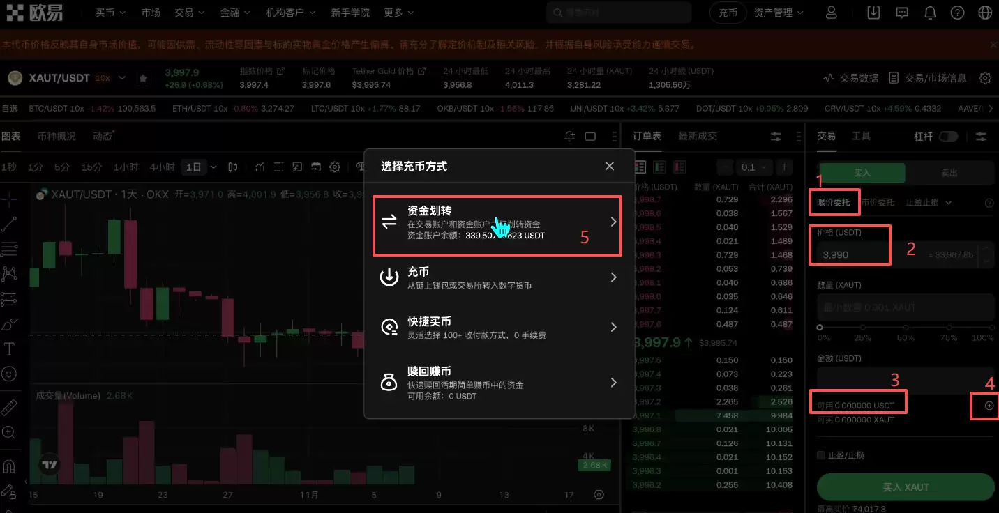 如何买入黄金RWA代币？OKX购买黄金RWA代币全流程_图16