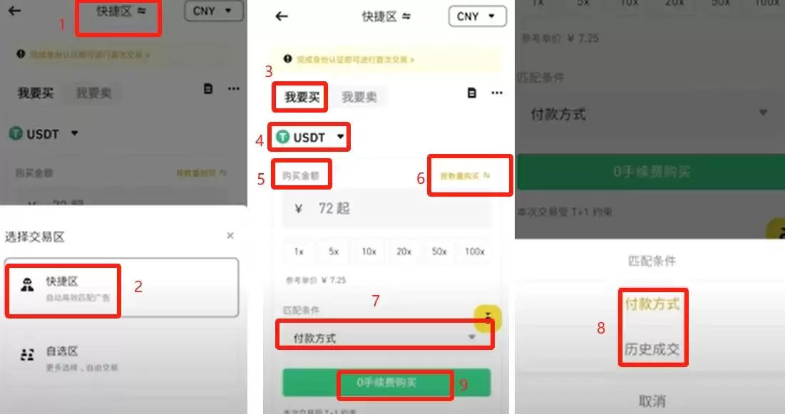 币安合约账户开通并获得返佣手续费操作指南