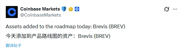Brevis发币和空投详情