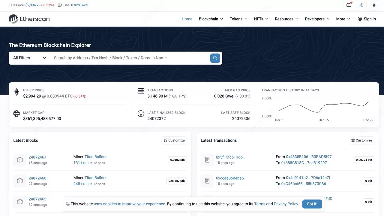Etherscan 是什么？如何运作？功能、使用介绍（新手指南）