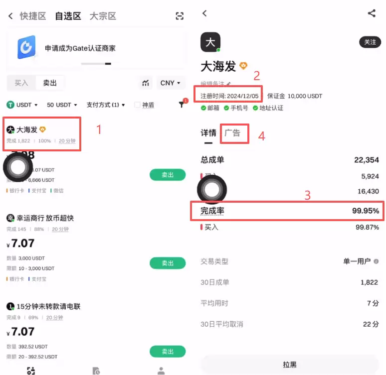 如何在Gate交易所卖出USDT提现到银行卡？_图3