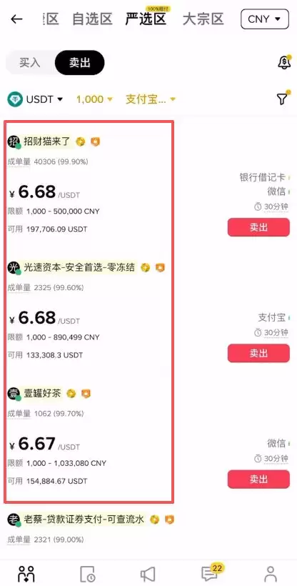 币安交易所卖出USDT教程