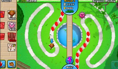 猴子塔防对战