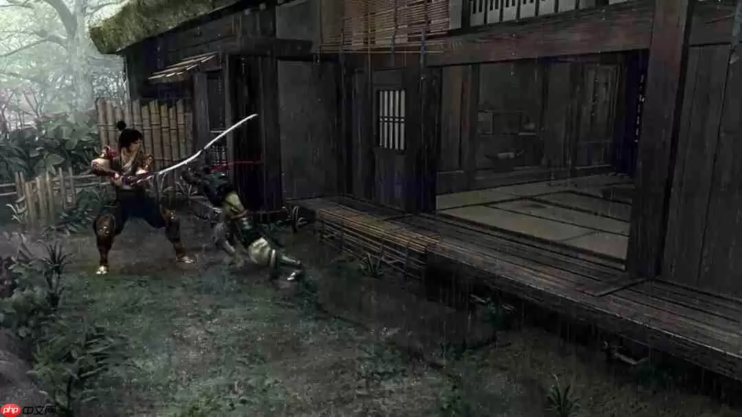 《鬼武者2：复刻版》实战演示截图 - 展示弹反瞬间