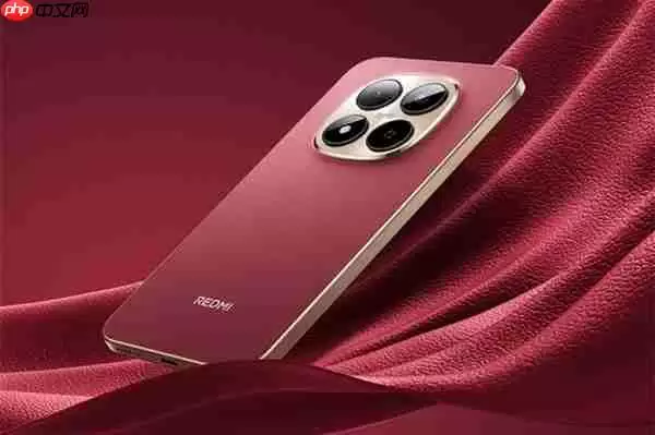 REDMI Note 15 Pro新年版明天首销：车厘子红机身一眼高级 1099元起