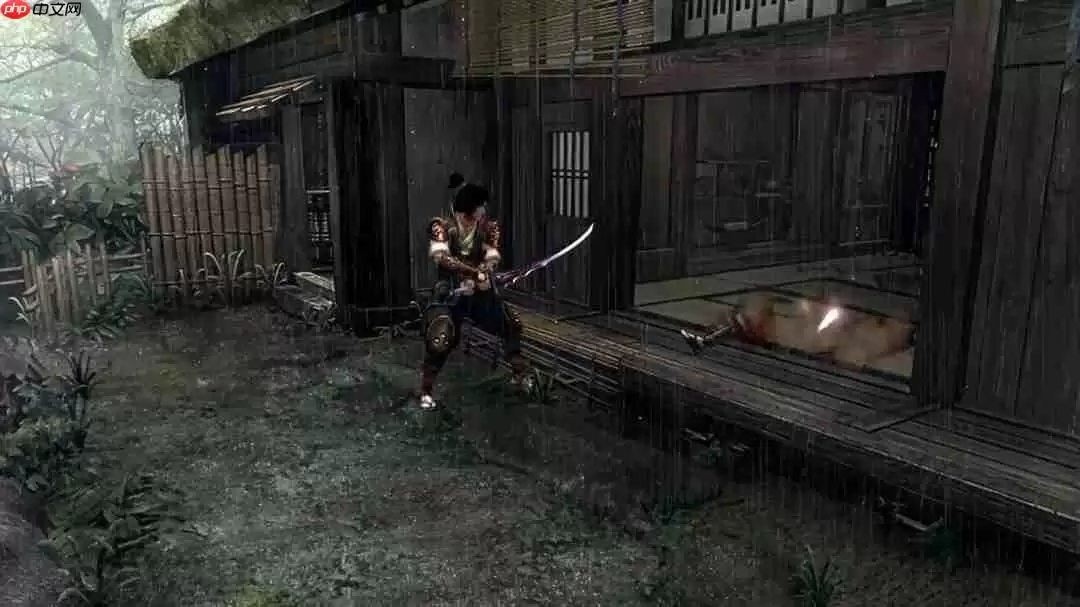 《鬼武者2：复刻版》角色特写 - 主角施展必杀技