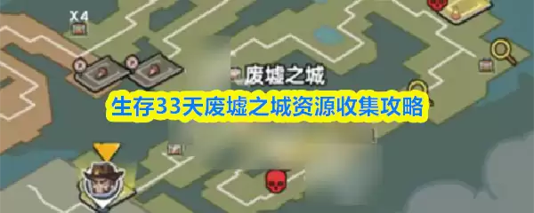 废土之城资源点示意图