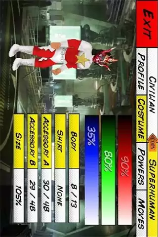 超级城市英雄卡