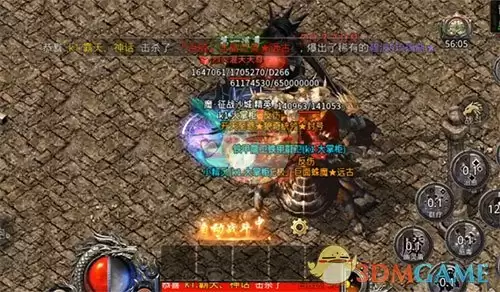 《热血合击传奇》雷炎蛛王打法攻略