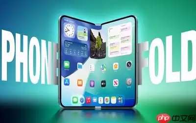 iPhone Fold首发三星CoE新技术，屏幕更薄体验升级