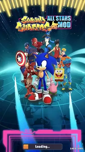 地铁跑酷全明星 