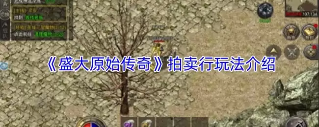 《盛大原始传奇》拍卖行玩法介绍