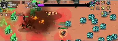 多人团队对抗荒漠灾厄示意图