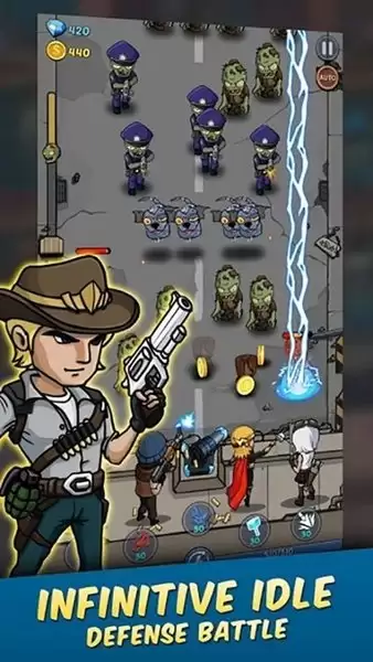 僵尸战争空闲防御