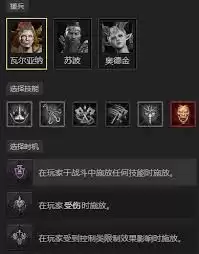 技能加点示意图