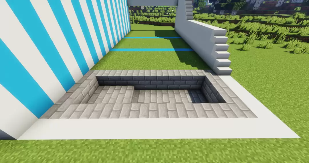 《我的世界：移动版》露天泳池改造方案
