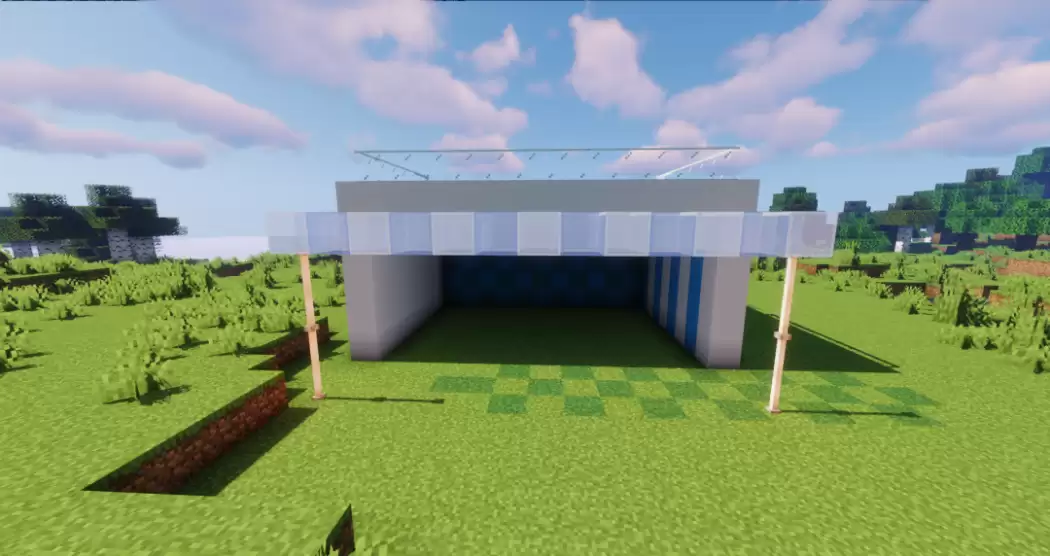 《我的世界：移动版》露天泳池改造方案