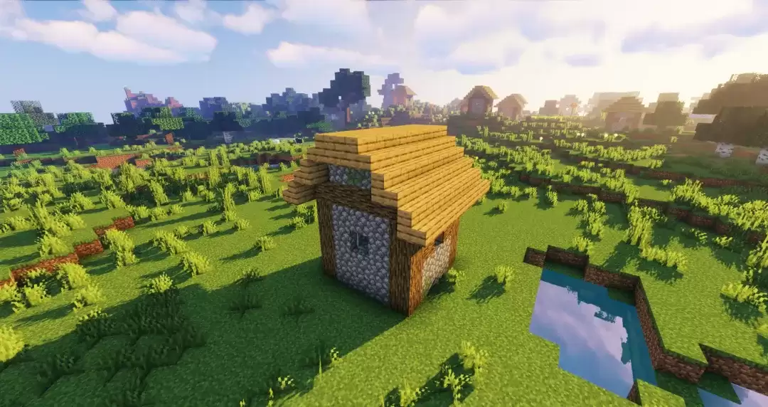 《我的世界：移动版》露天泳池改造方案