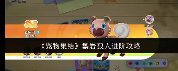 《宠物集结》鬃岩狼人进阶攻略