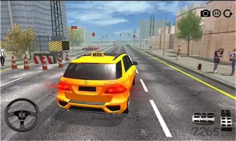 模拟出租车司机