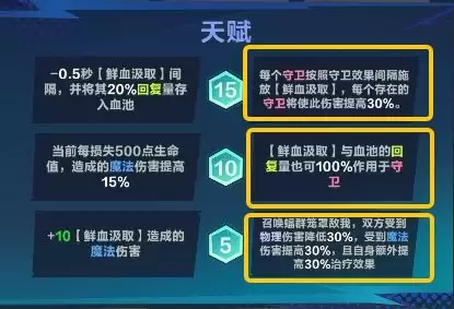 口袋斗蟋蟀血月伯爵德古拉回复守卫流天赋推荐