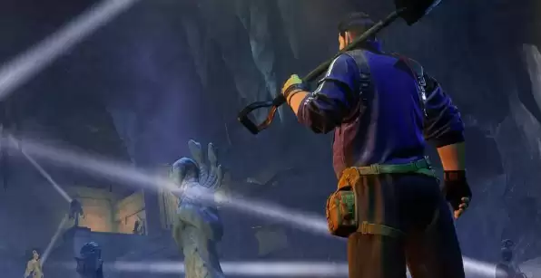 鲁王宫殿堂场景