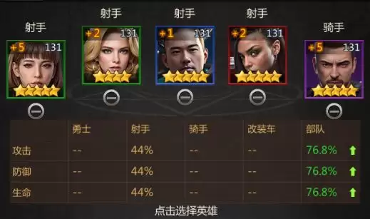 《破晓的曙光》兵种选择及配阵英雄攻略