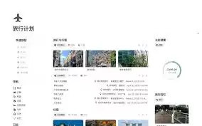 Pages怎么制作旅行计划