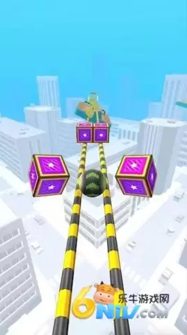 天空滚动的球球