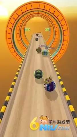 天空滚动的球球