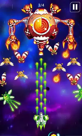 银河攻击太空射击