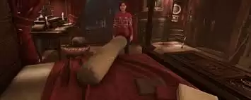 练习投掷技巧的场景图