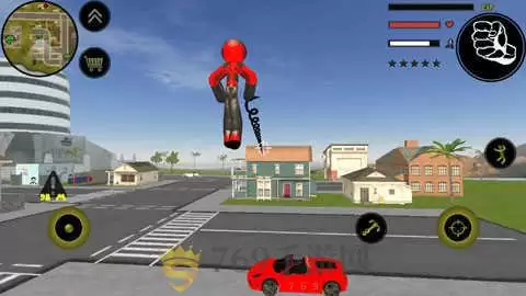 火柴人绳索英雄